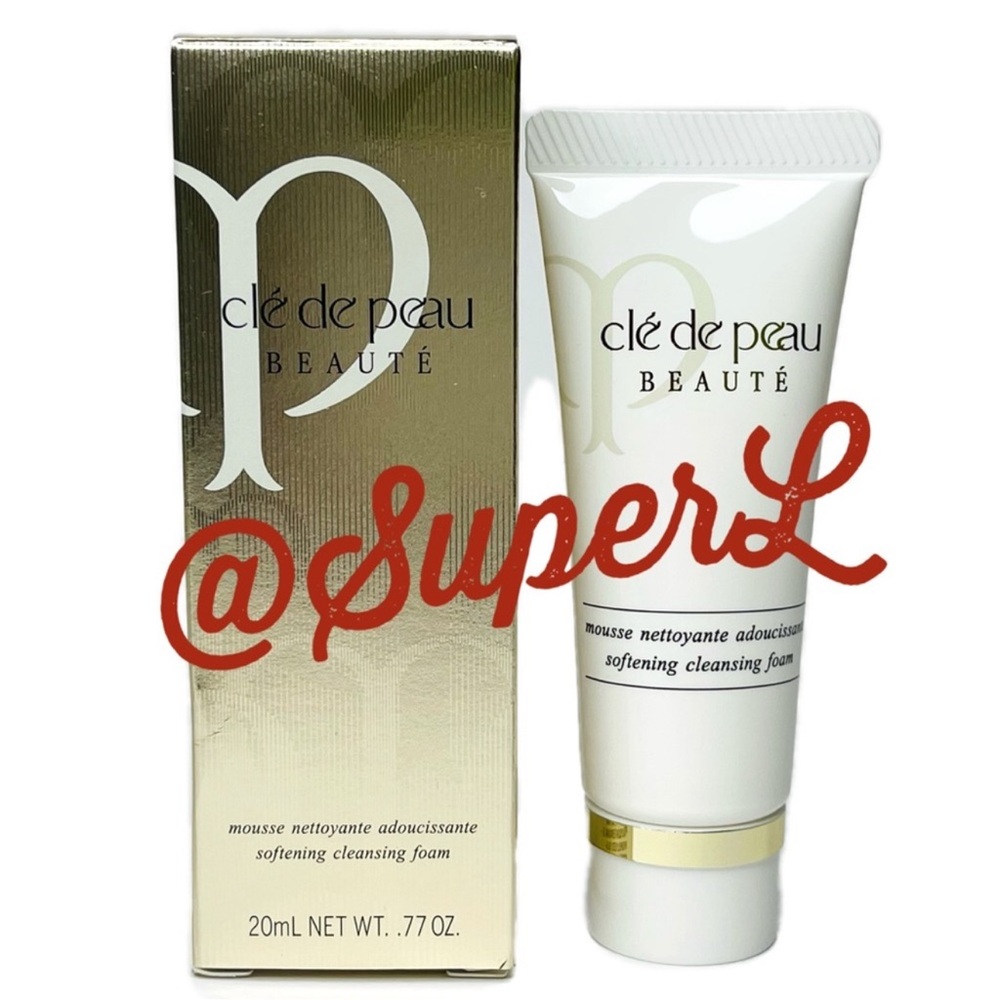 2/$15 NEW CLE DE PEAU BEAUTE Softening Cleansing Foam Cleanser Makeup Remover